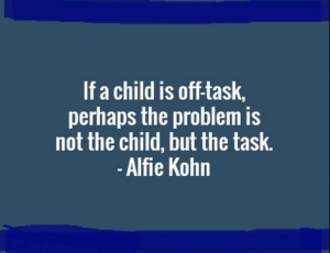 Alfie Kohn quote